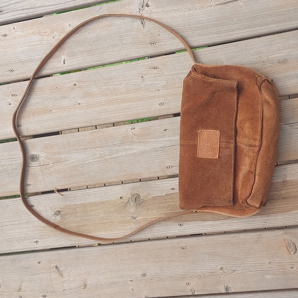 Suede purse